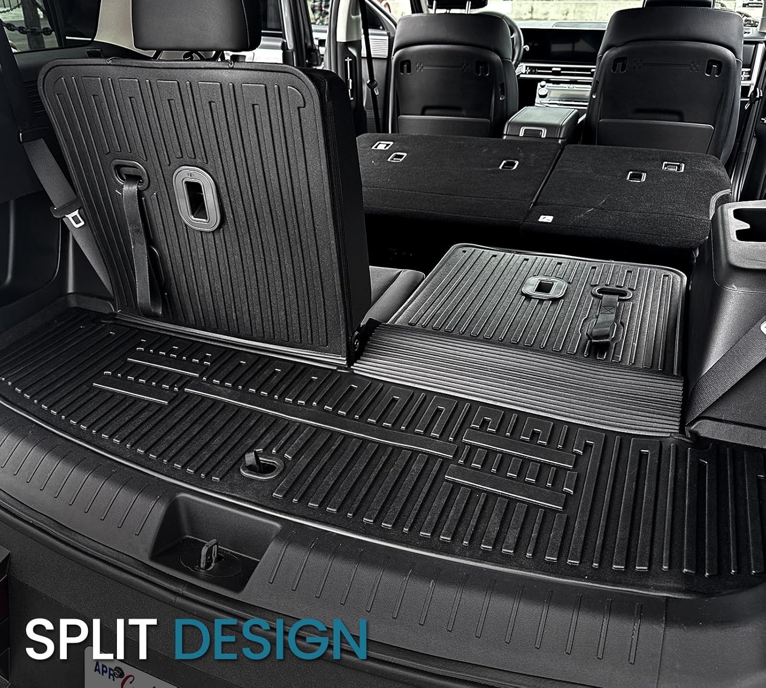 Floor Mats for 2024 2025 2026 Hyundai Santa Fe Car Mat Accessories(Fit Hybrid an