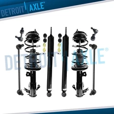 Front Struts Spring Rear Shocks Sway Bars Suspension Kit for 2012 Honda Civic