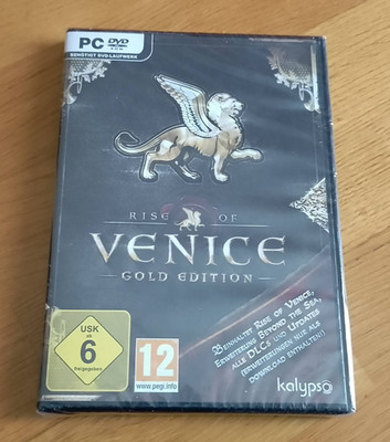 Rise Of Venice: Gold Edition [PC] inkl. DLC's | Steam Activation Key und DVD-Rom
