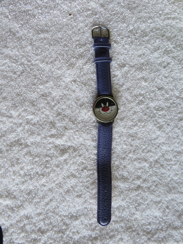Official Warner Brothers Sylvester the Cat Watch WB made by fossil
