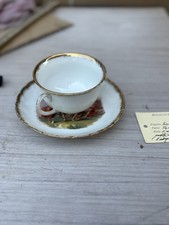 Tazza Da The Antica Vintage Fine 800  Da Collezione Germany Con Garanzia