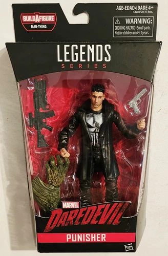 FIGURA DE ACCIÓN MARVEL LEGENDS SERIES DAREDEVIL CASTIGADOR 6" BAF MAN-THING