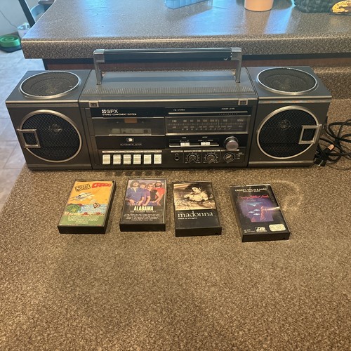 GPX 900x STEREO BOOMBOX FM AM Cassette Recorder + Kassetten getestet