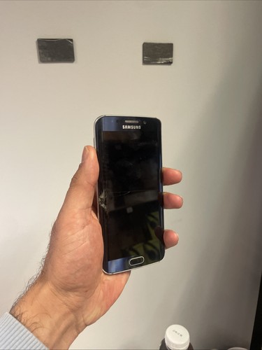 Samsung Galaxy S6 Edge blau entsperrt 32GB Android Smartphone gesprungen