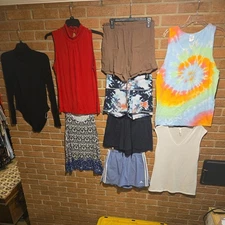 Womens Multicolor Mixed Lot Size Medium 9 Pieces Designer Brands
