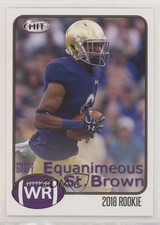 2018 Sage Hit Equanimeous St Brown #72 2v5