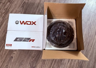 Pair of 2 Db Drive WDX G2R 8 Inches 4 Ohms 750 RMS Inch 1500 Watts Peak Power