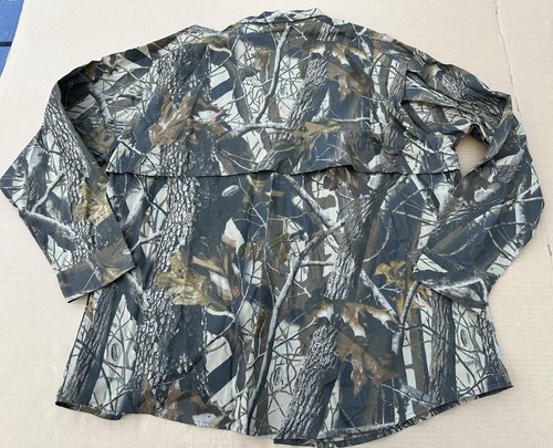 Realtree Hardwood CAMO MEN'S HUNTING FISHING SHIRT SIZE 2XL Woolrich - Picture 13 of 14