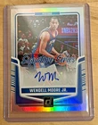 2024-25 Panini Donruss Wendell Moore Jr. Signature Series Refractor AUTO #SS-WMJ