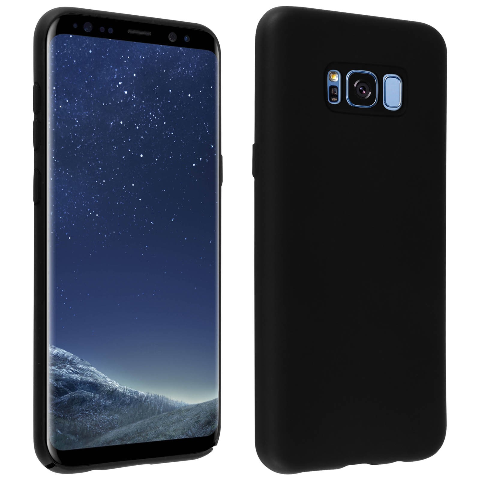 Coque Galaxy S8 Plus silicone anti-choc semi-rigide protection Soft Touch
