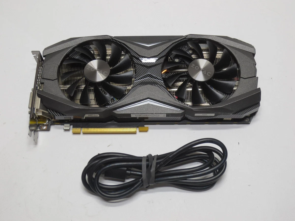 ZOTAC NVIDIA GeForce GTX 1070 8 GB Memory Computer Graphics Cards