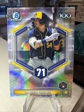 2026 Bowman Andrew Fischer 1st Bowman Top 100 Insert Brewers