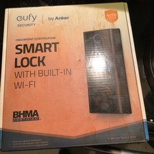 Eufy Smart Lock Keyless Entry Door Lock - Black T8520S 
