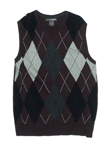 Method Boys Red Sweater Vest S Youth