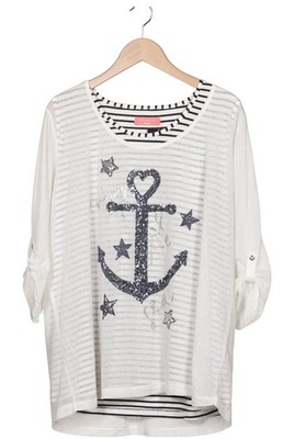 VIA APPIA DUE Langarmshirt Damen Longsleeve Shirt langärmliges Obert... #qp7pr09