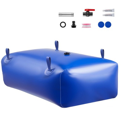 #ad Uimoso 142.7 Gal Foldable Water Storage Tank 1000D PVC Portable Water Bag $34.99