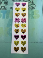 Mrs Grossman's July Sticker Club 2025- Heart Emojis