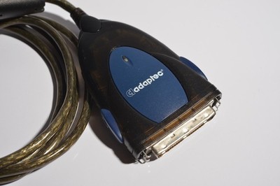 Adaptec USBXchange USB to SCSI HD50 Adapter w 50-Pin IDC Cable Mac