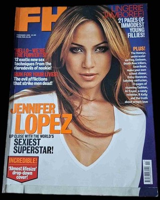 FHM Jennifer Lopez Sean Bean Eminem Daisy Donovan