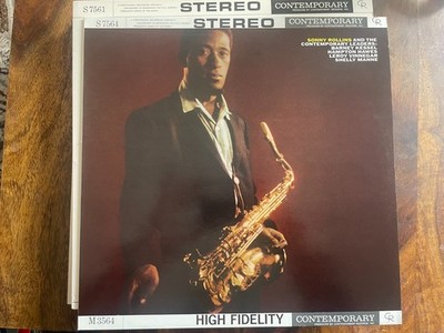 Sonny Rollins Contemporary Leaders LP OJC-340 1988 Barney Kessel Hampton Hawes