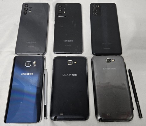 Lot of 6x Android Cell Phones Various Models PARTS OR REPAIR READ - Photo 2 sur 18