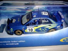 PD 1/43 SUBARU IMPREZA NO10 Swedish Rally Tommi Makinen 2002