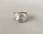 Silpada Sterling Silver Horse Head Equestrian Ring Size 10;A809 — photo 1