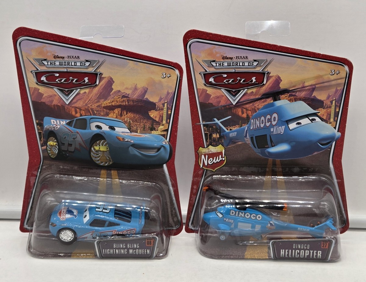 Disney Pixar Cars: World of Cars - Dinoco Lightning McQueen, Chick