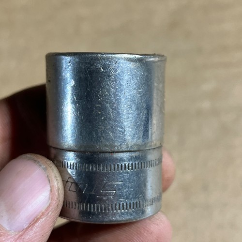 Snap-on  1/2" Drive 21mm Metric Shallow 6PT Chrome Socket TWM21 USA - Bild 5 von 7