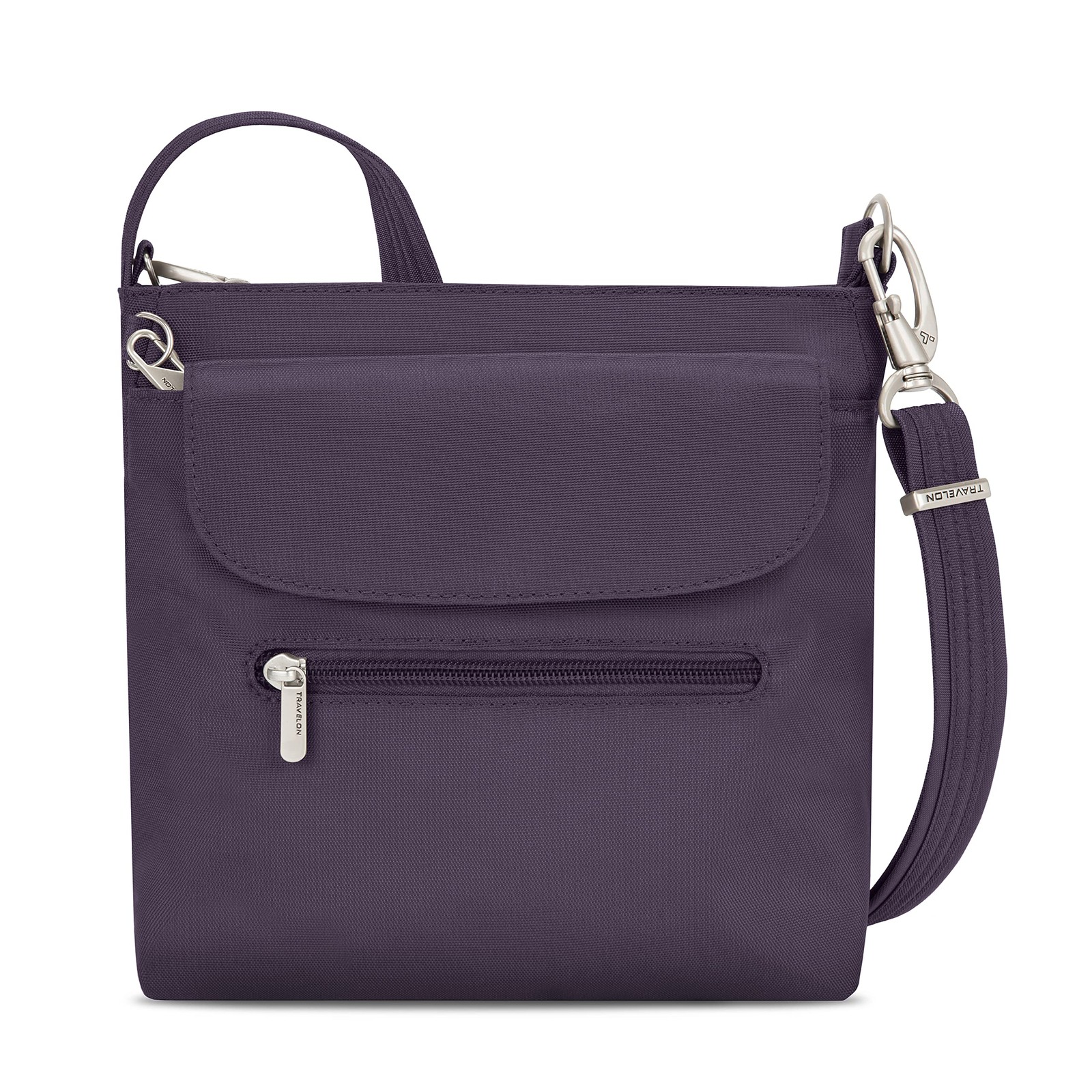 Anti-Theft Purple Mini Shoulder Sling Tote Bag Classic Design