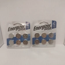 Energizer CR2032 3V Lithium Coin Batteries 12-count 2033 Exp. NEW