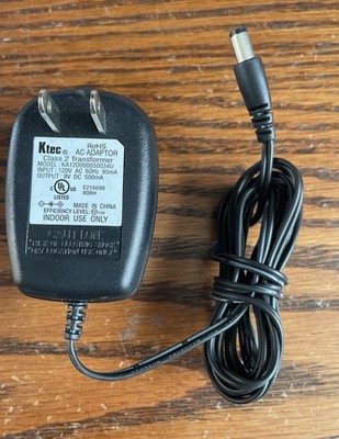 Ktec AC adaptor model KA12D0900500340 12.0V A
