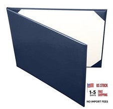 Diploma Cover Diploma Holder Graduation Certificate Cover Smooth Navy Blue