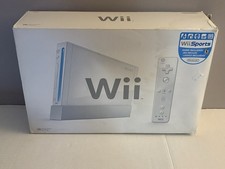 Nintendo Wii Video Game System Boxed RVL-001 Console Bundle Retro No Sports Game