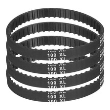 4pcs 100XL 037 Timing Belt 50 Teeth Rubber Geared Cogged Belt 0.20" Pitch