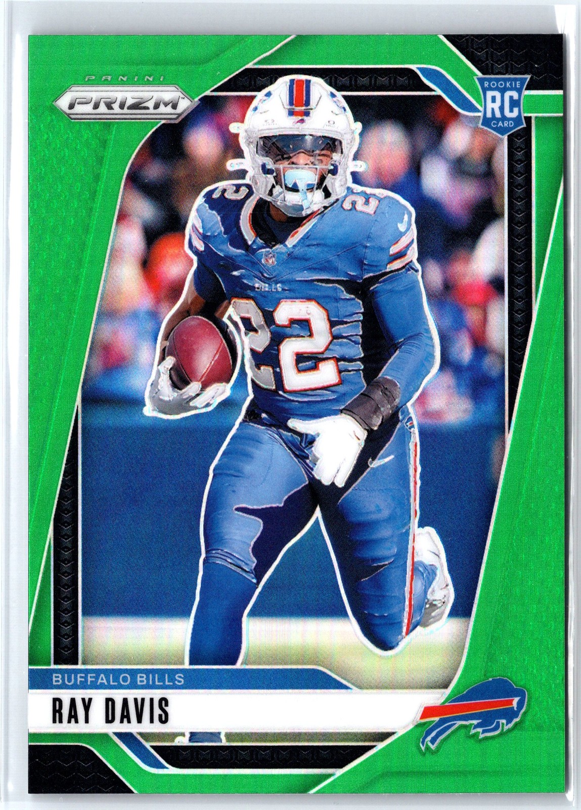 2024 Panini Prizm #382 Ray Davis Green