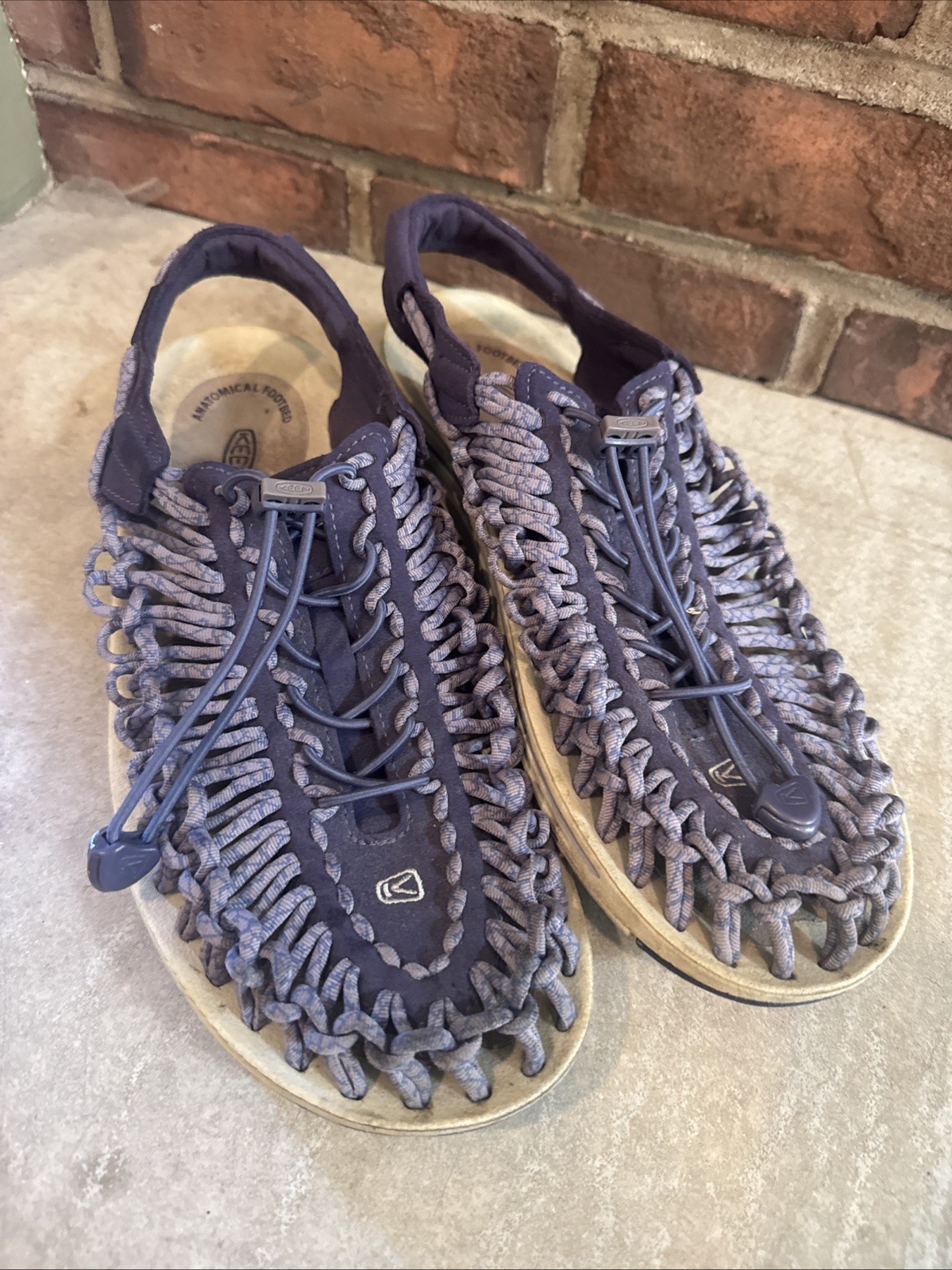 Sandali Keen donna taglia 11 Unseek paracord outdoor ballerine 1016895 tessuto viola