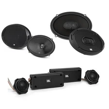 JBL STADIUM62F 6.5" Coax Speakers + STADIUM62CF 6.5" Component Speakers