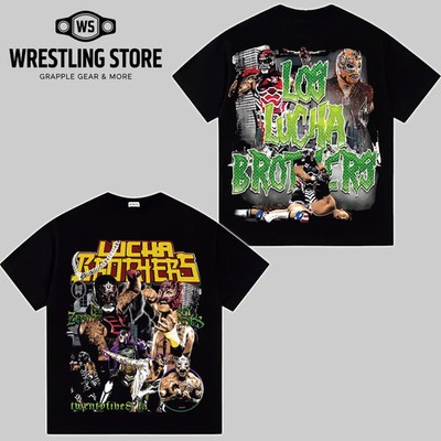 The Lucha Brothers Classic Tee   Penta El Zero Miedo & Rey Fenix Wrestling Shirt