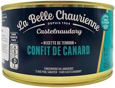 Französisches Entenconfit La Belle Chaurienne - Confit de Canard - 1250 gr - 5 Portionen