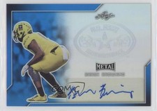 2017 Leaf Metal US Army All-American Bowl Blue 13/50 Baron Browning Auto ni4