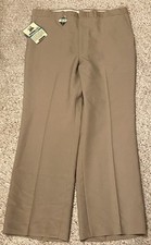 NWT Vintage Sears Roebuck Perma Prest Flexslax Beige Casual Pants Size 38 x 29