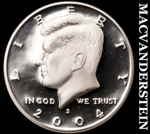 2004-S Silver Kennedy Half Dollar - Choice Gem Proof  Lustrous  #i1674