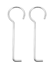 2 PCS Drain Key Lifting Hook, 304 Stainless Steel Drain Grate Puller Lift Out Ke