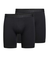 FALKE Herren Boxershorts mit langem Bein 2er Pack - Daily Comfort