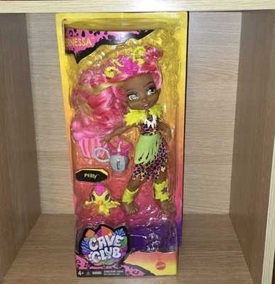 Cave Club Fashion Dolls - Fernessa Doll & Pet Dino Mattel New In Box