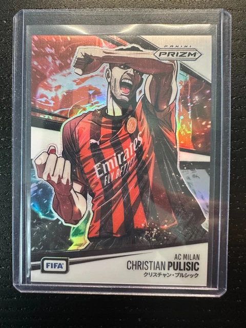 2025-26 Panini Prizm FIFA Christian Pulisic Manga SSP Case Hit AC Milan LESEN
