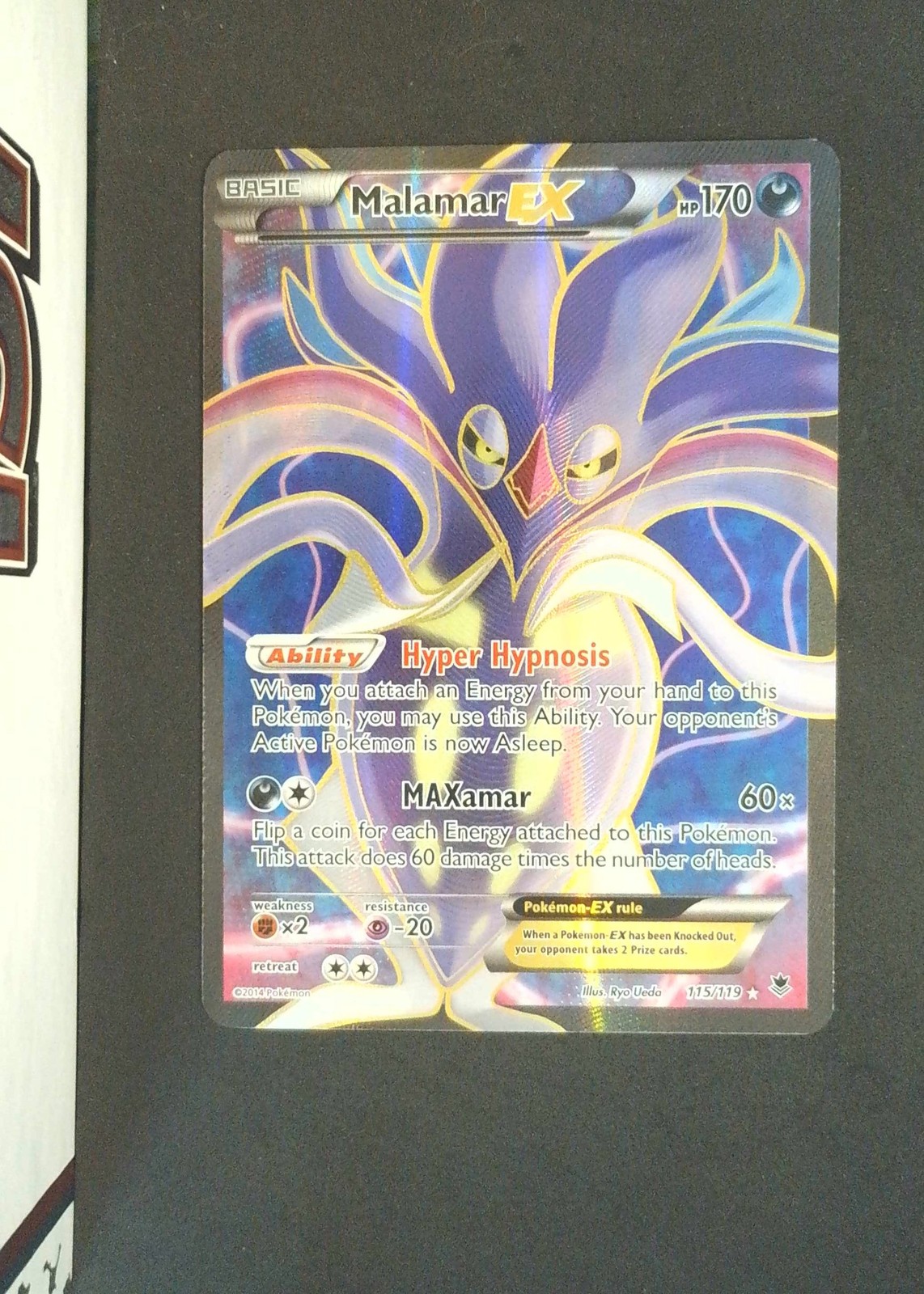 Malamar EX Pokemon XY - Phantom Forces PHF #115/119