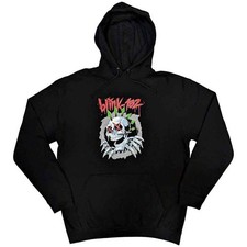 Men's Blink 182 Six Arrow Skull Hooded Sweatshirt Large Black