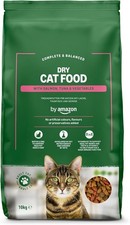 Complete Dry Cat Food with Salmon, Tuna and Salmon, Tuna and Vegetables 10 KG 2.05 per kilo